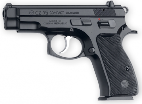 CZ 75 Compact 9mm Blue/Black Pistol