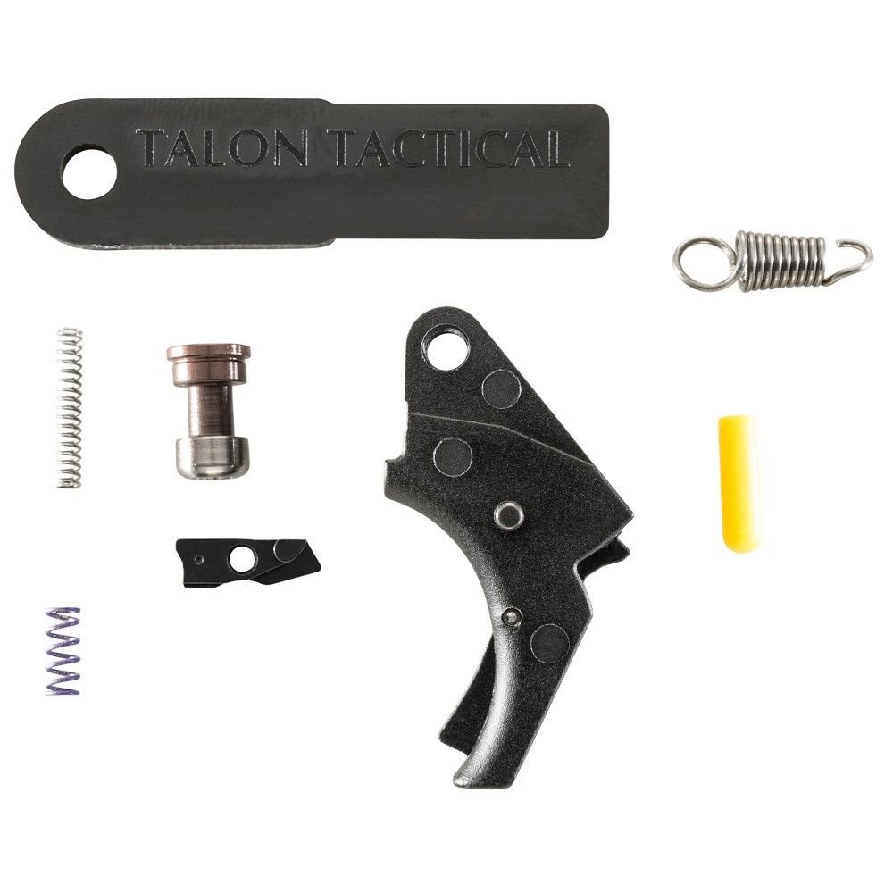 Apex Tactical 100026 Action Enhancement  Black Curved Trigger Drop-In Fits S&W M&P