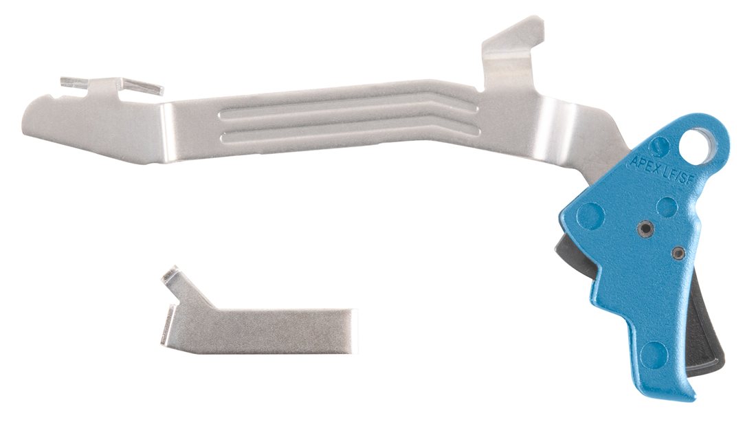 Apex Tactical 102P117BLU Action Enhancement  Slim Blue Drop-In Compatible w/Glock 43/43X/48