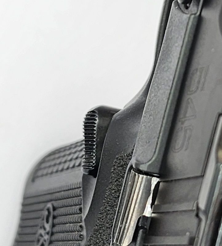 Extended and Single Sided Mag Release for Large Frame FN Pistols