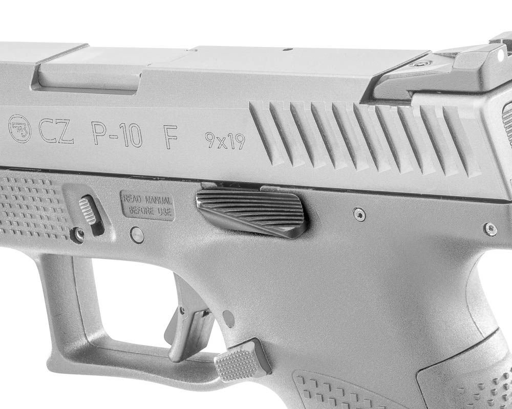 Extended Slide Release for CZ P-10