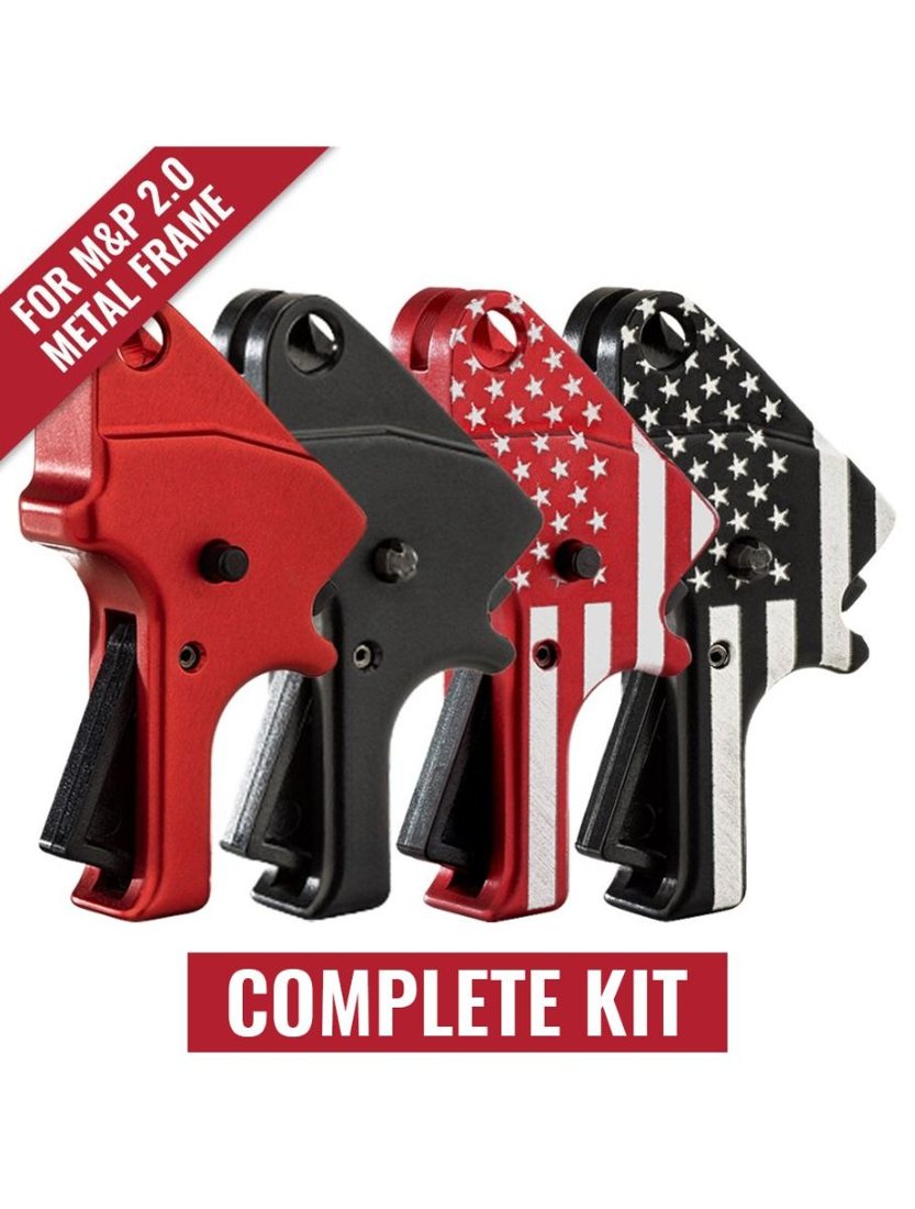 Flat-Faced Forward Set Trigger Kit for Aluminum Frame M&P M2.0