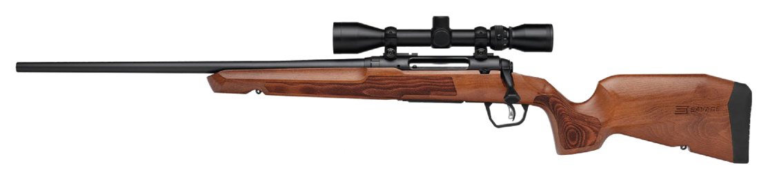Savage Axis 2 XP Hardwood 22-250 Rem 22in Left-Hand w/3-9×40