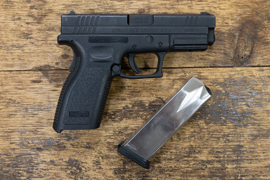 Springfield XD-9 9mm Police Trade-In Pistol