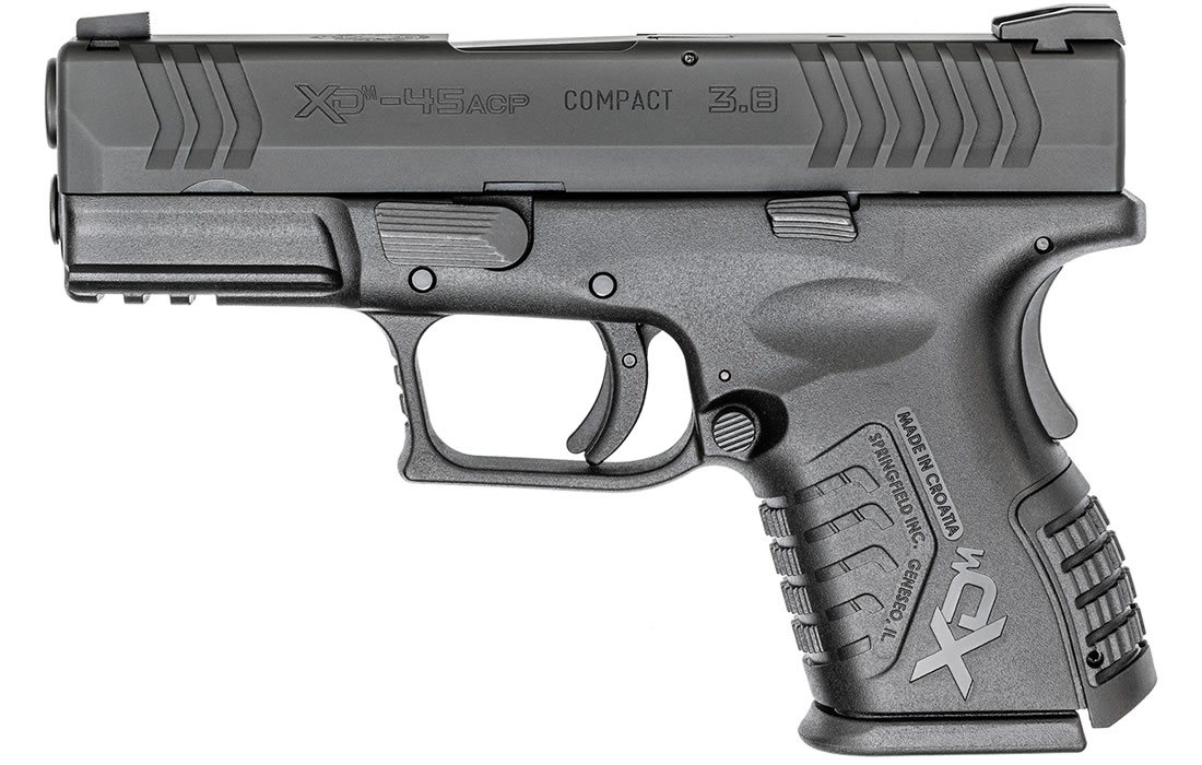 Springfield XDM 45ACP 3.8 Compact Black Compliant Essentials Model